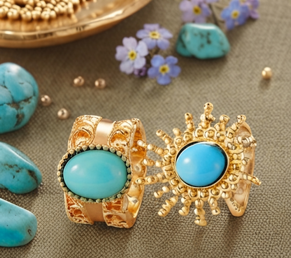 Turquoise Celestial Stack